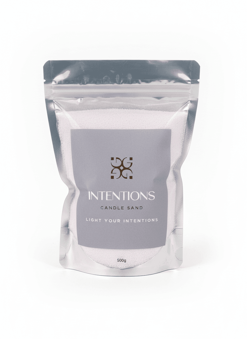 Intentions Candle Sand — Love