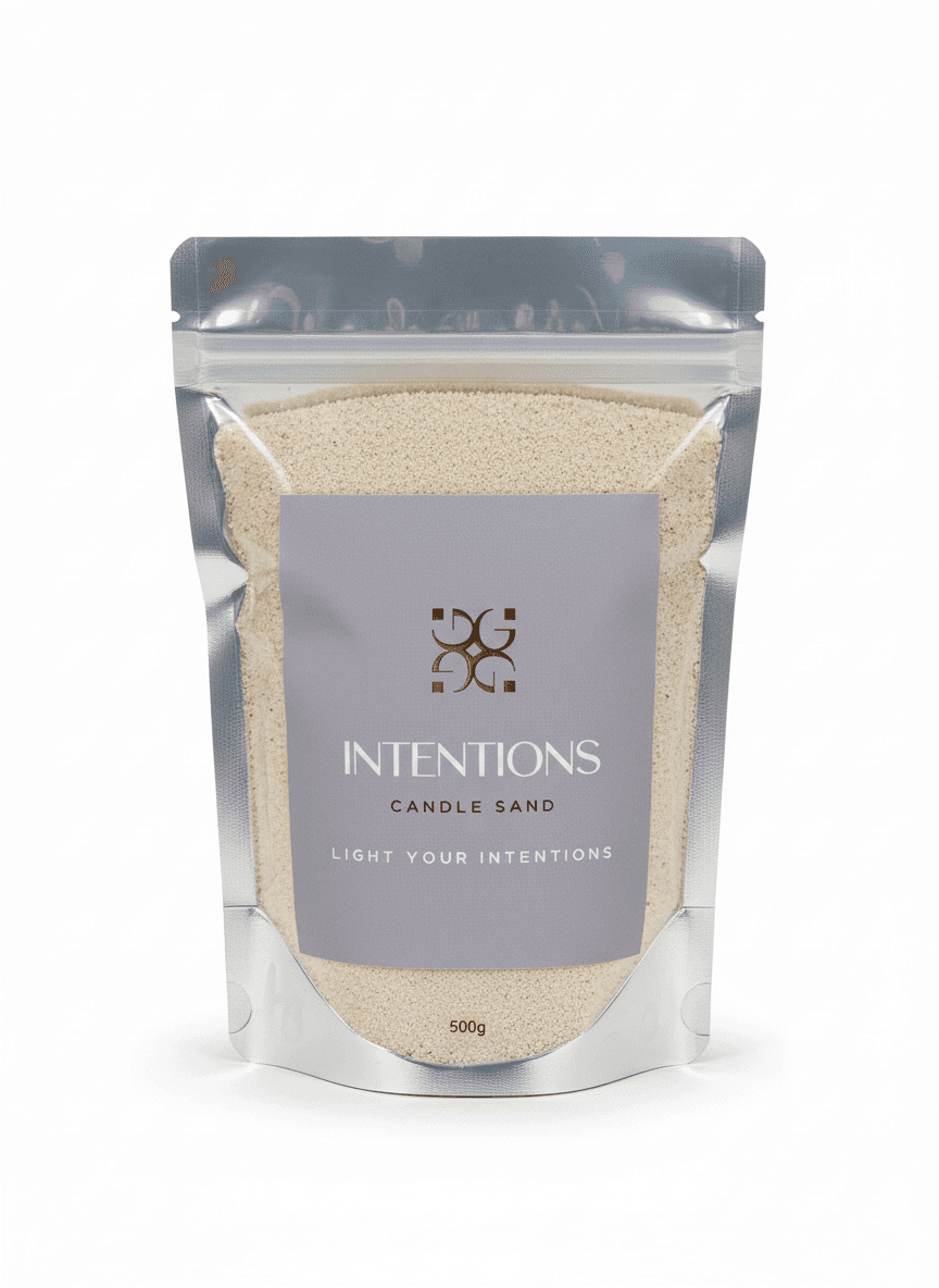 Intentions Candle Sand — Wealth